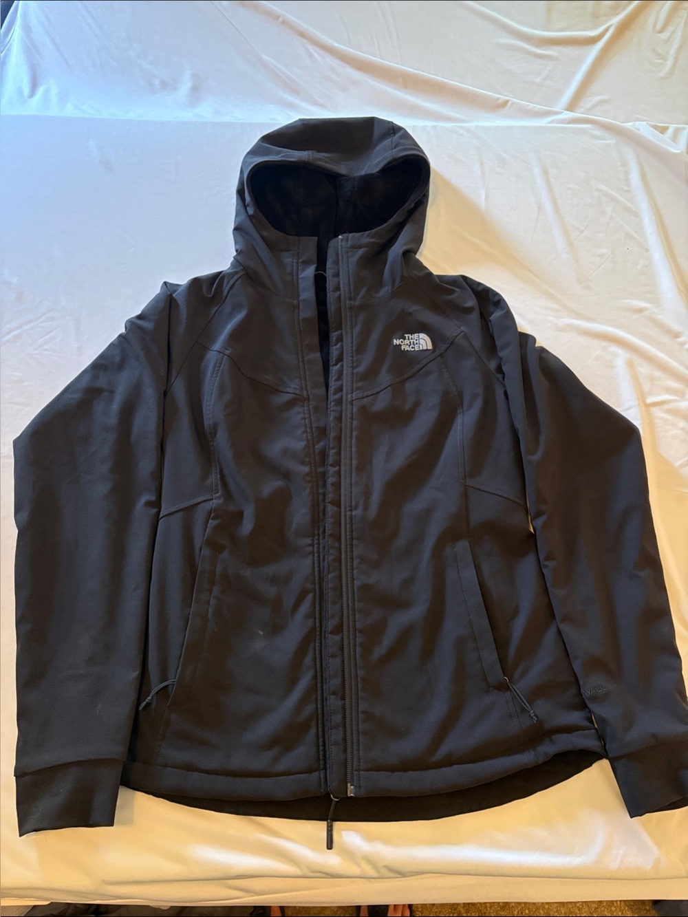 The North Face Black Hooded Lightweight Jacket